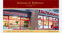 Desktop Screenshot of jacksonsbutchers.co.uk
